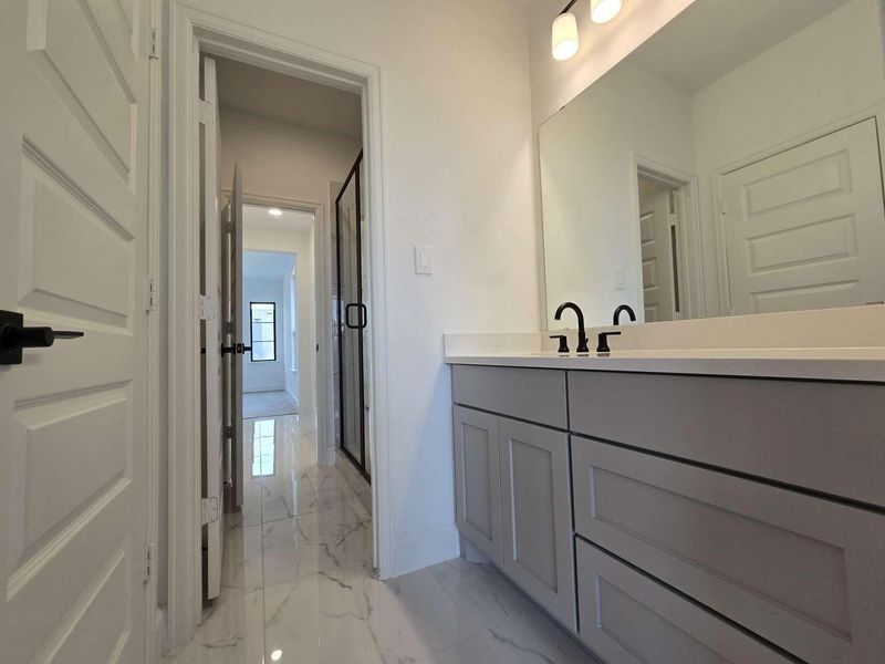 Furnished interior view inside a new home in , Richmond (Image 9).