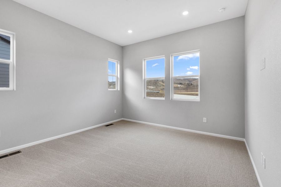 Spacious, unfurnished interior of a new home in The Manors Collection at Golden Overlook, Golden (Image 14).