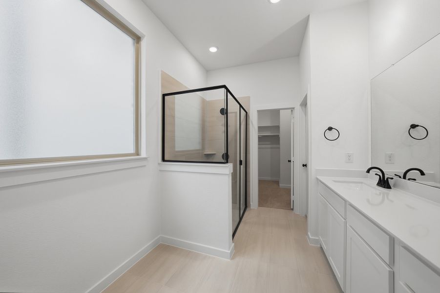 Furnished interior view inside a new home in Cottages of Celina, Celina (Image 11).