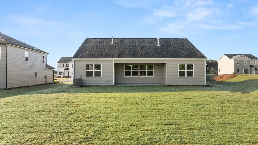 Representative exterior details of a home built from the Denton by D.R. Horton in Jackson Landing, Jefferson (Image 22). Representative exterior details of a home built from the Denton by D.R. Horton in Jackson Landing, Jefferson (Image 22).