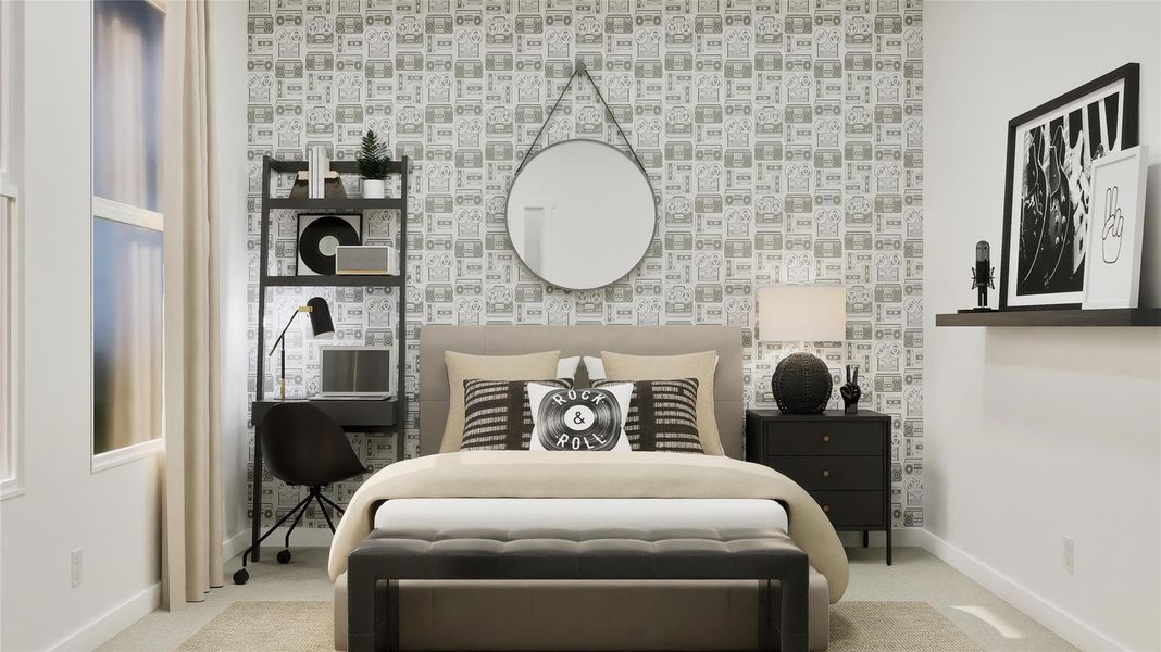 Furnished interior view inside a new home in Pleasant Hill, Bryan (Image 22).