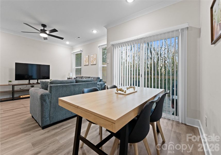 Furnished interior view inside a new home in , Charlotte (Image 15). Furnished interior view inside a new home in , Charlotte (Image 15).