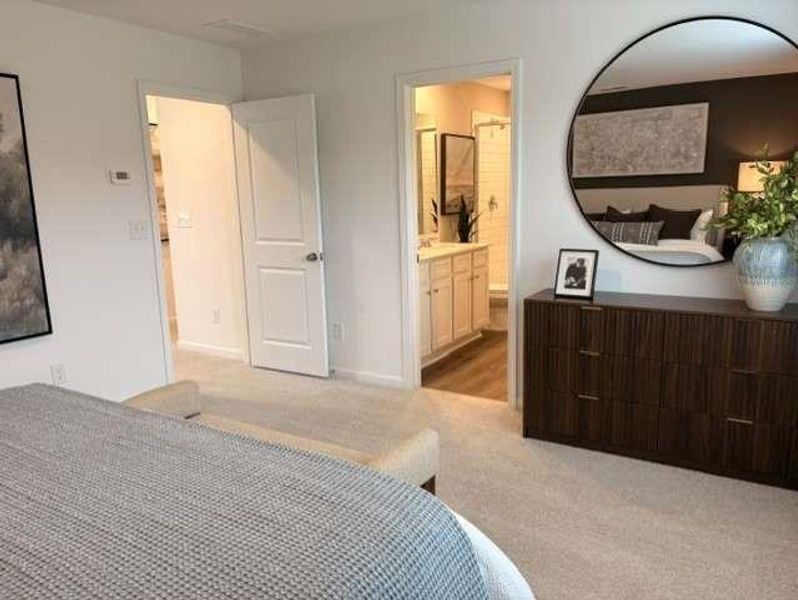 Furnished interior view inside a new home in , Athens (Image 8).