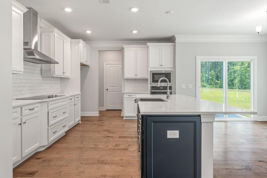 Furnished interior view inside a new home in The Enclave at French Quarter Creek, Huger (Image 7).