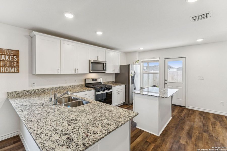 Furnished interior view inside a new home in , San Antonio (Image 9).