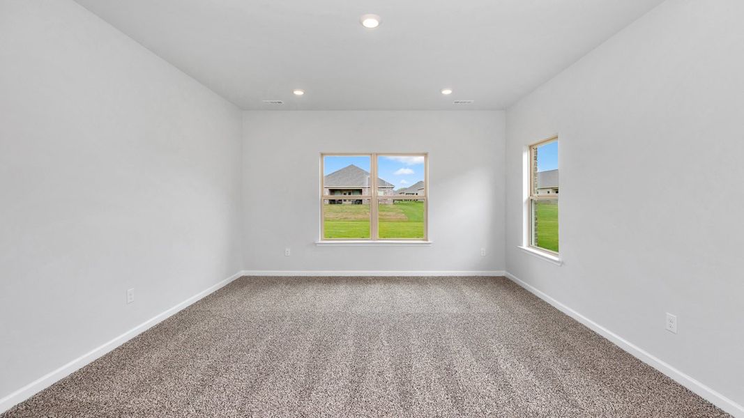 Representative unfurnished interior of a home built from the Plan by D.R. Horton in Hedge Rose, Somerville (Image 22).