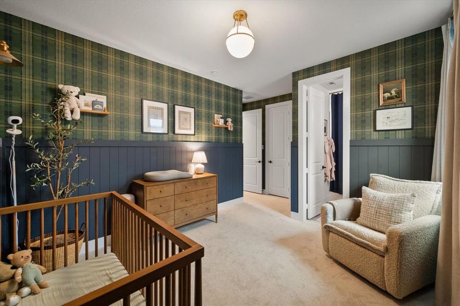 Furnished interior view inside a new home in BridgeWater, Midlothian (Image 15).
