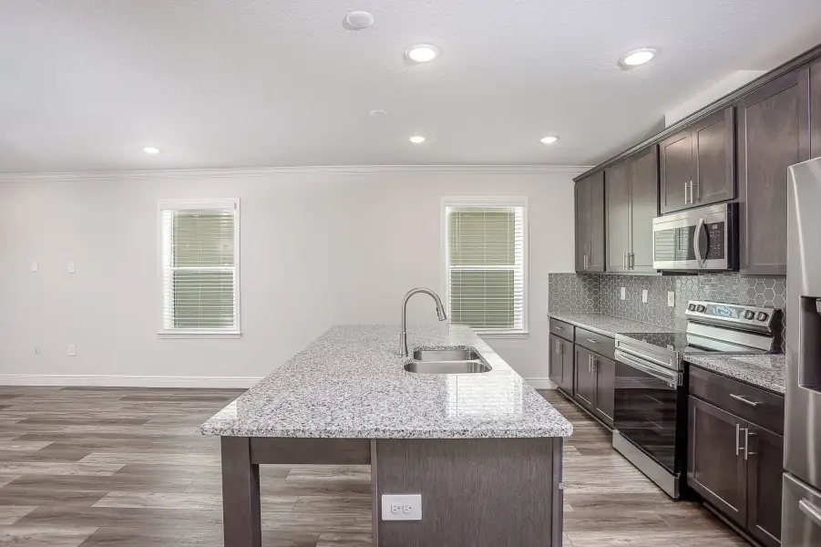 Furnished interior view inside a new home in Malabar Springs, Palm Bay (Image 36).