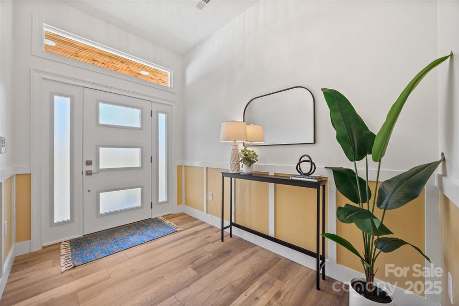 Furnished interior view inside a new home in , Charlotte (Image 15).