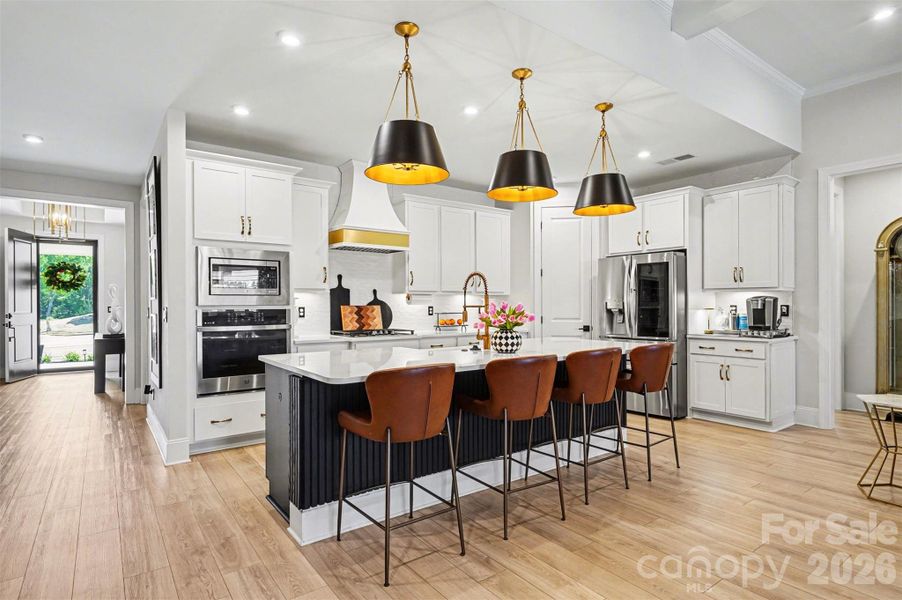 Furnished interior view inside a new home in , York (Image 6).