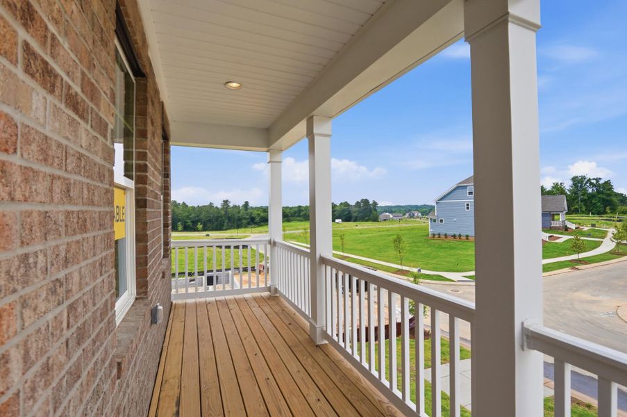 Exterior details and patio area of a home in Waterford Commons, Rock Hill (Image 3). Exterior details and patio area of a home in Waterford Commons, Rock Hill (Image 3).
