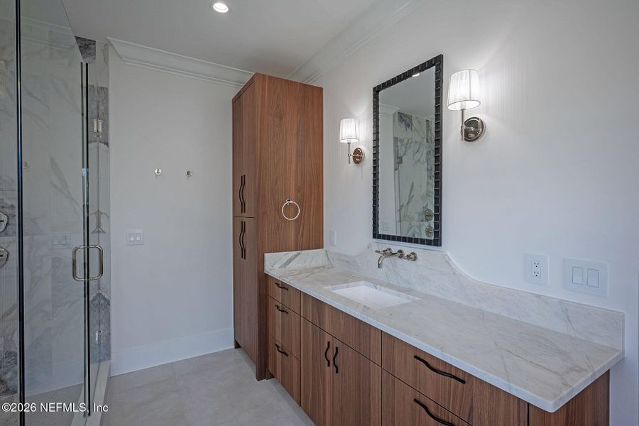 Furnished interior view inside a new home in , Jacksonville (Image 18).