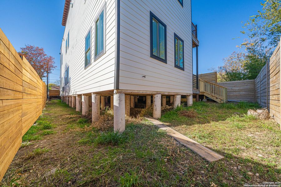Exterior details and patio area of a home in , San Antonio (Image 26). Exterior details and patio area of a home in , San Antonio (Image 26).