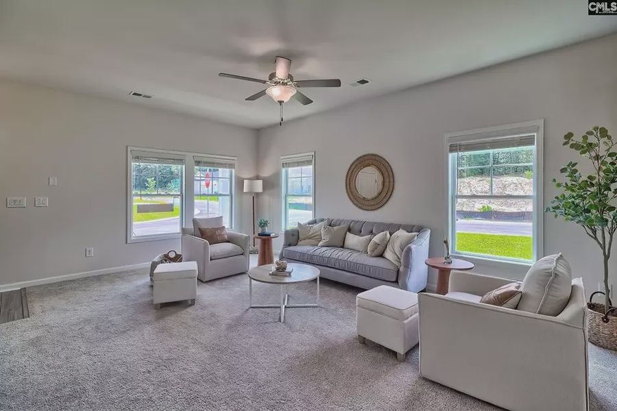 Furnished interior view inside a new home in Emanuel Creek, West Columbia (Image 7).