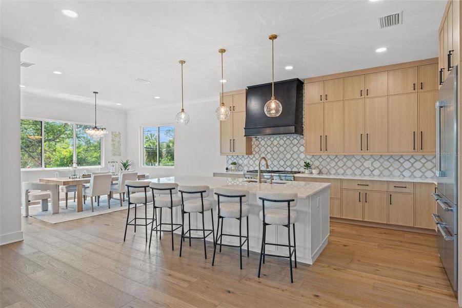 Furnished interior view inside a new home in , Tampa (Image 27).