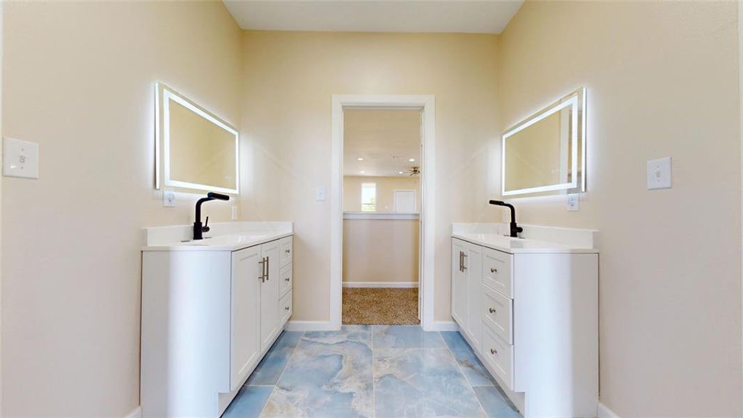 Furnished interior view inside a new home in , Balch Springs (Image 12).