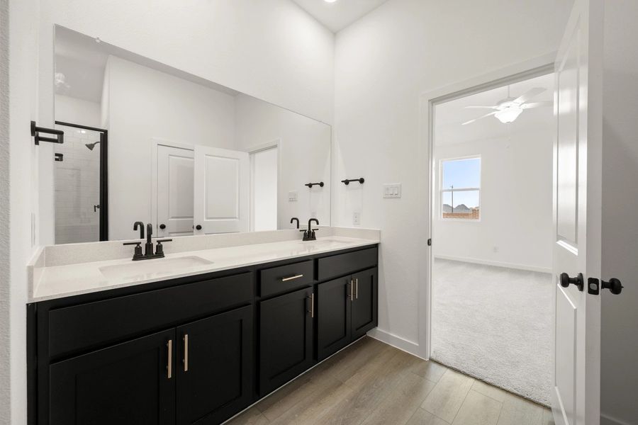 Primary Bathroom featuring the Noir Collection Primary Bathroom featuring the Noir Collection