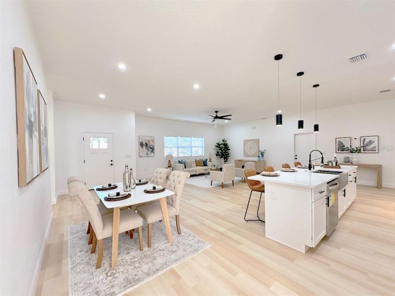 Furnished interior view inside a new home in , St. Petersburg (Image 4). Furnished interior view inside a new home in , St. Petersburg (Image 4).