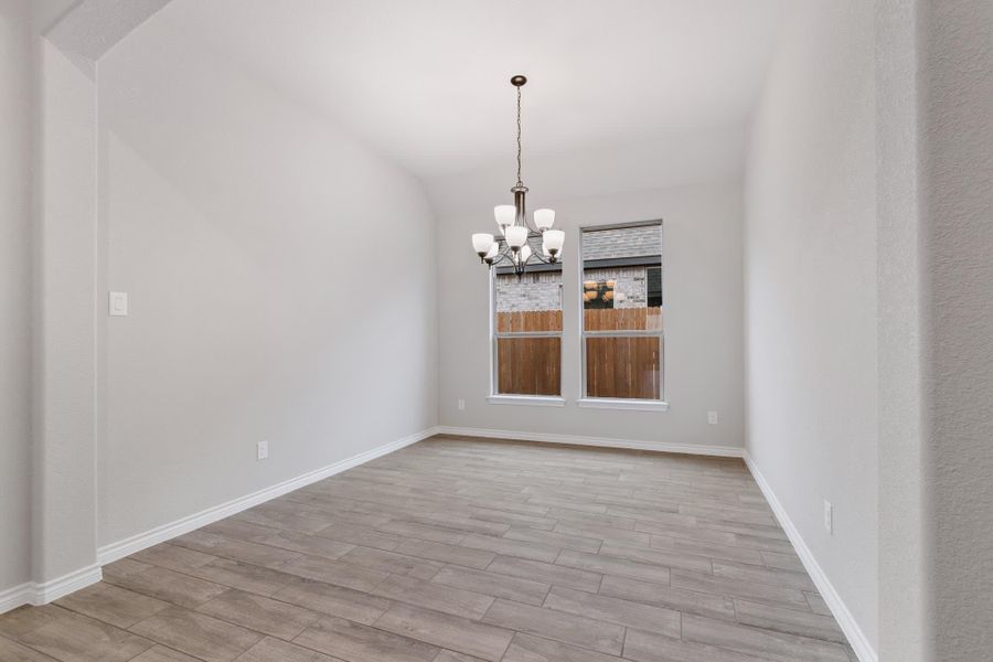 Dining Room | Concept 2370 at Villages of Walnut Grove in Midlothian, TX by Landsea Homes