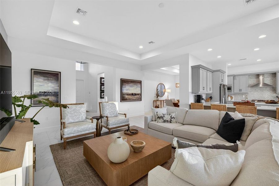 Furnished interior view inside a new home in , Port St. Lucie (Image 6).