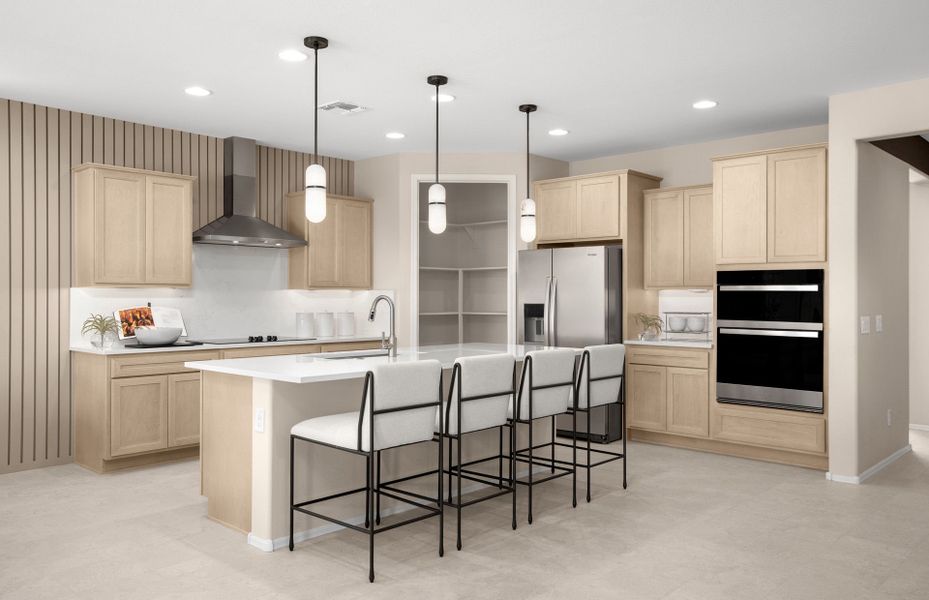 Representative furnished interior of a home built from the Hideaway by Del Webb in Sun City Anthem at Merrill Ranch, Florence (Image 6).