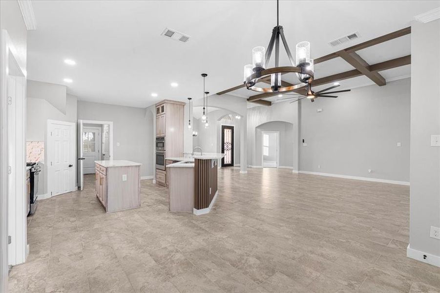 Spacious, unfurnished interior of a new home in , Corsicana (Image 15). Spacious, unfurnished interior of a new home in , Corsicana (Image 15).