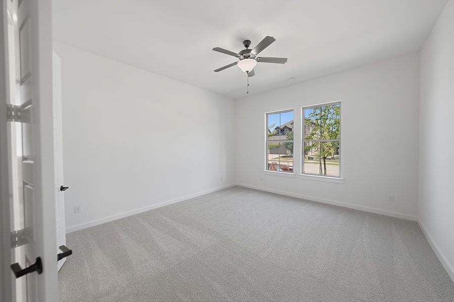 Spacious, unfurnished interior of a new home in Light Farms Brenham - 40' Lots, Celina (Image 28).