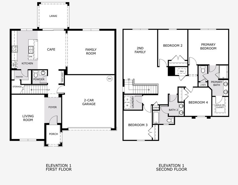 Image 19 representing the Newcastle by Landsea Homes in Ridgeview, Clermont, FL.