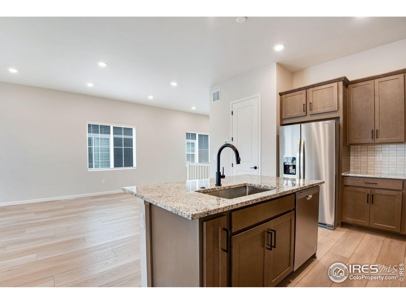 Furnished interior view inside a new home in Westside Crossing Paired Homes, Berthoud (Image 11). Furnished interior view inside a new home in Westside Crossing Paired Homes, Berthoud (Image 11).