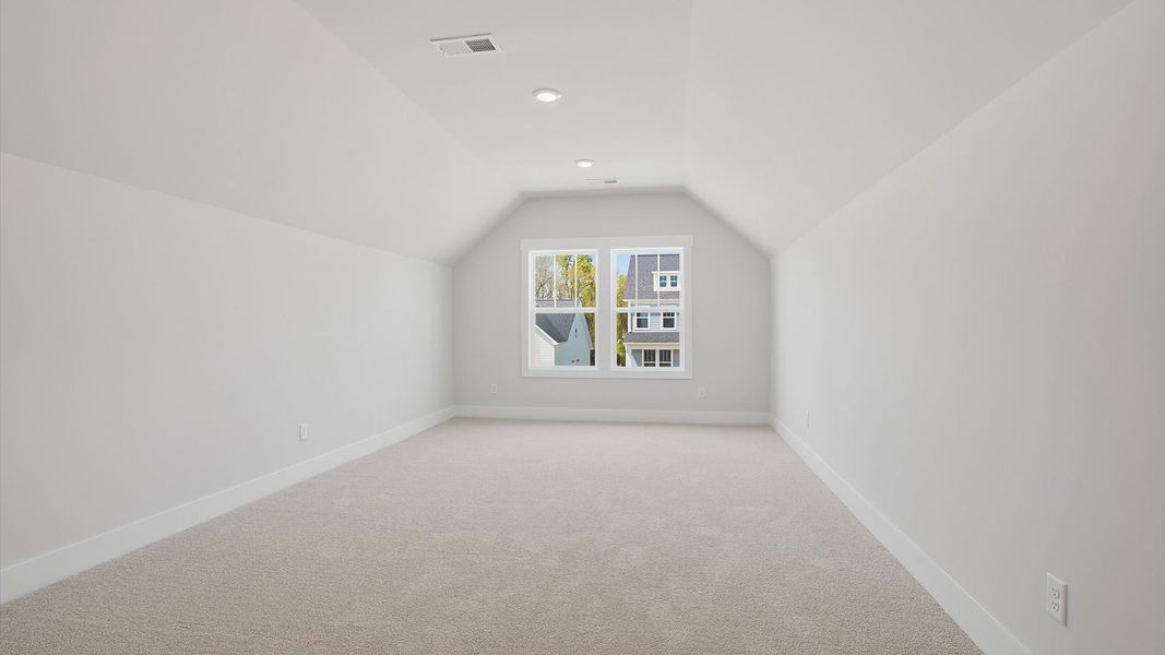 Furnished interior view inside a new home in Iris Meadows, Moore (Image 32).