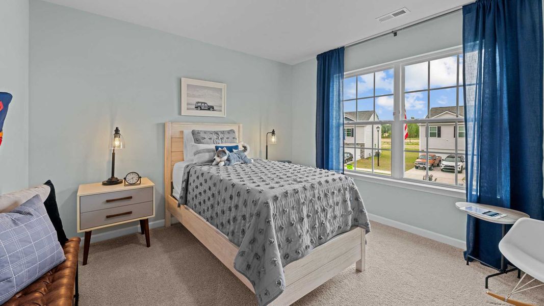 Furnished interior view inside a new home in Madeline Farm, New Bern (Image 16).