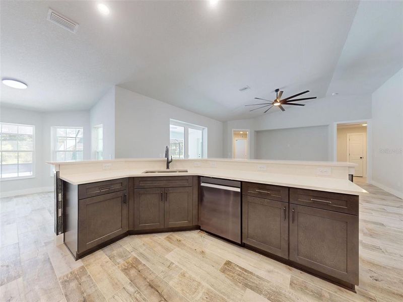 Furnished interior view inside a new home in , Inverness (Image 7).