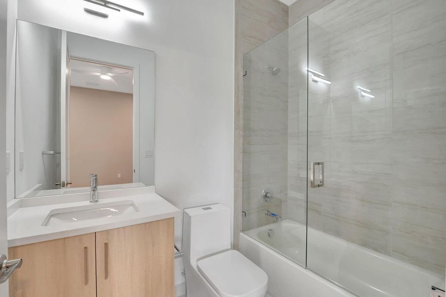 Furnished interior view inside a new home in , Boca Raton (Image 14).