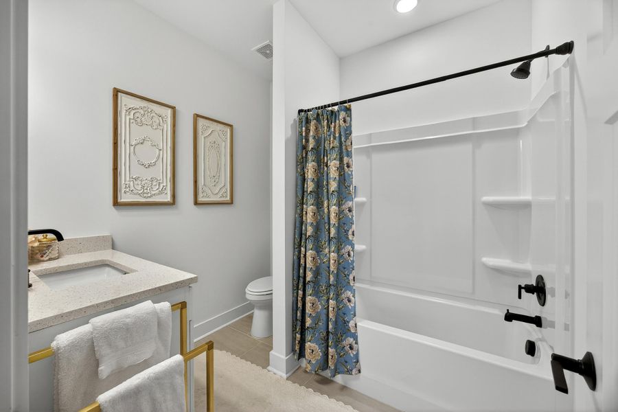 Furnished interior view inside a new home in Pineland Village, Summerville (Image 45).