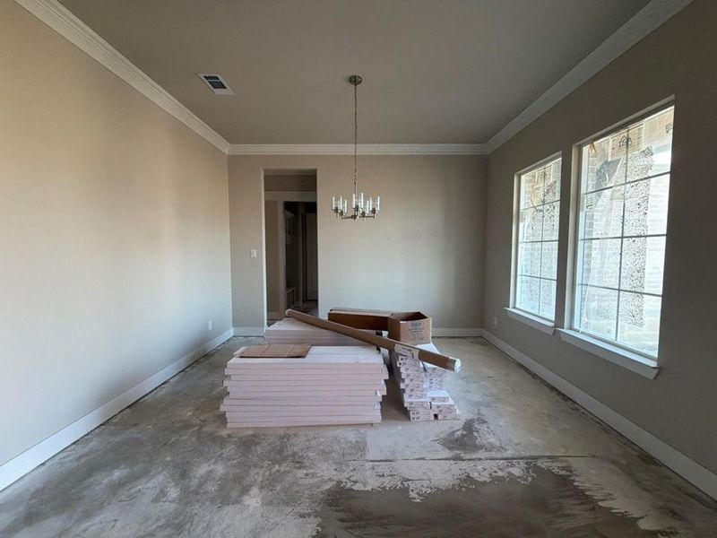 In-progress construction of a new home in Grayson Ridge, Van Alstyne, TX (Image 5).
