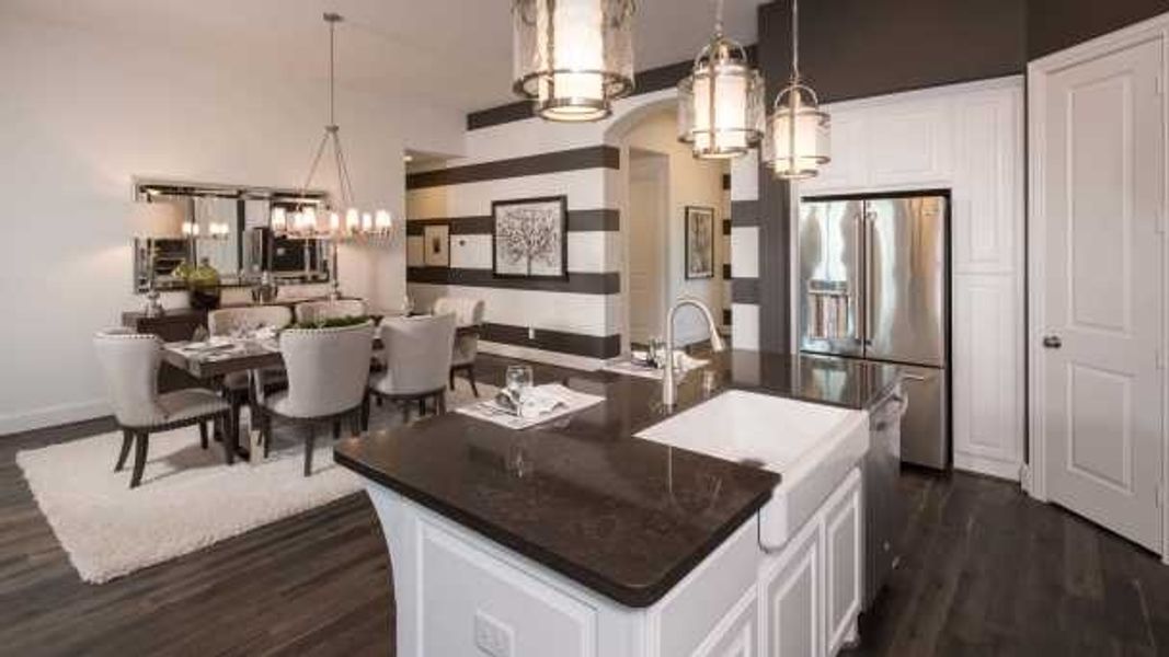 Image 5 representing the 204 Plan by Highland Homes in Sienna, Missouri City, TX.