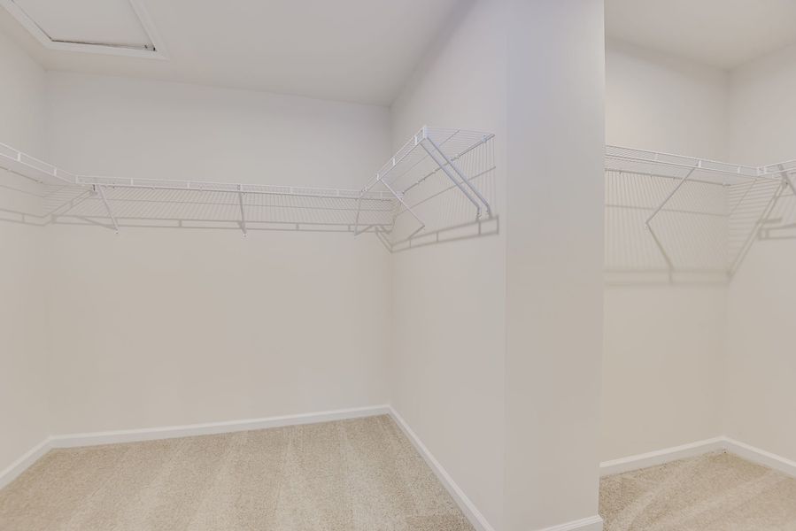 Primary Bathroom Walk In Closet