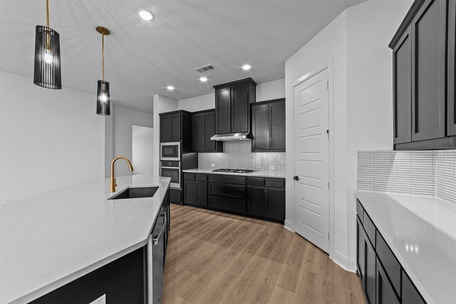 Furnished interior view inside a new home in Treeline, Justin (Image 4).