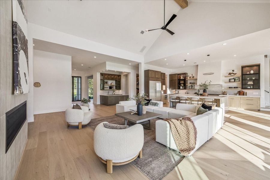 Furnished interior view inside a new home in Stallion Lakes, Hockley (Image 31).