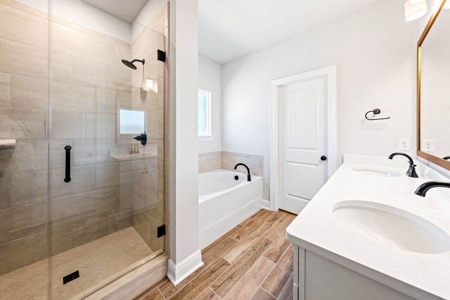 Furnished interior view inside a new home in Natureview, Freeport (Image 8).