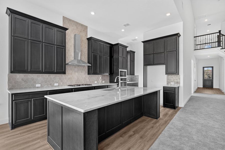 Furnished interior view inside a new home in The Ranch at Uptown Celina, Celina (Image 3).