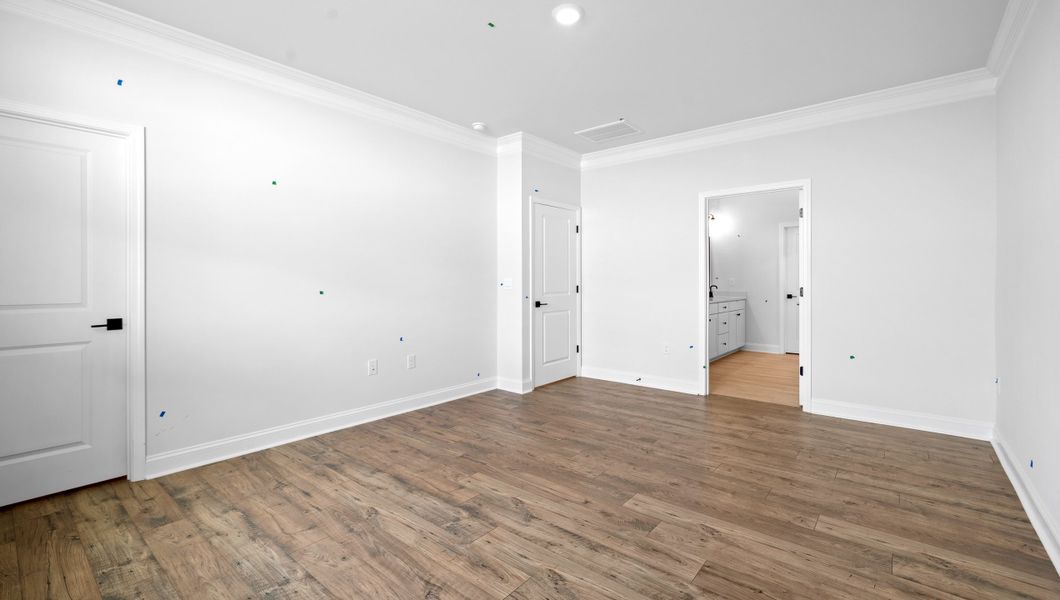 Spacious, unfurnished interior of a new home in The Villas at Pine Valley, Boiling Springs (Image 21).