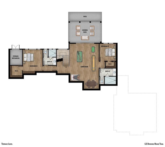 Lower Level Floorplan
