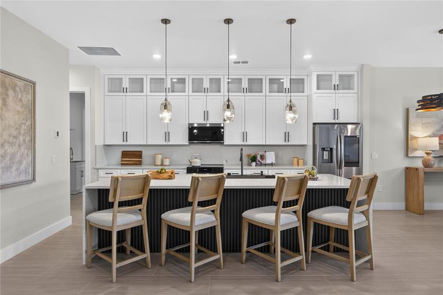 Furnished interior view inside a new home in , Port Charlotte (Image 10).