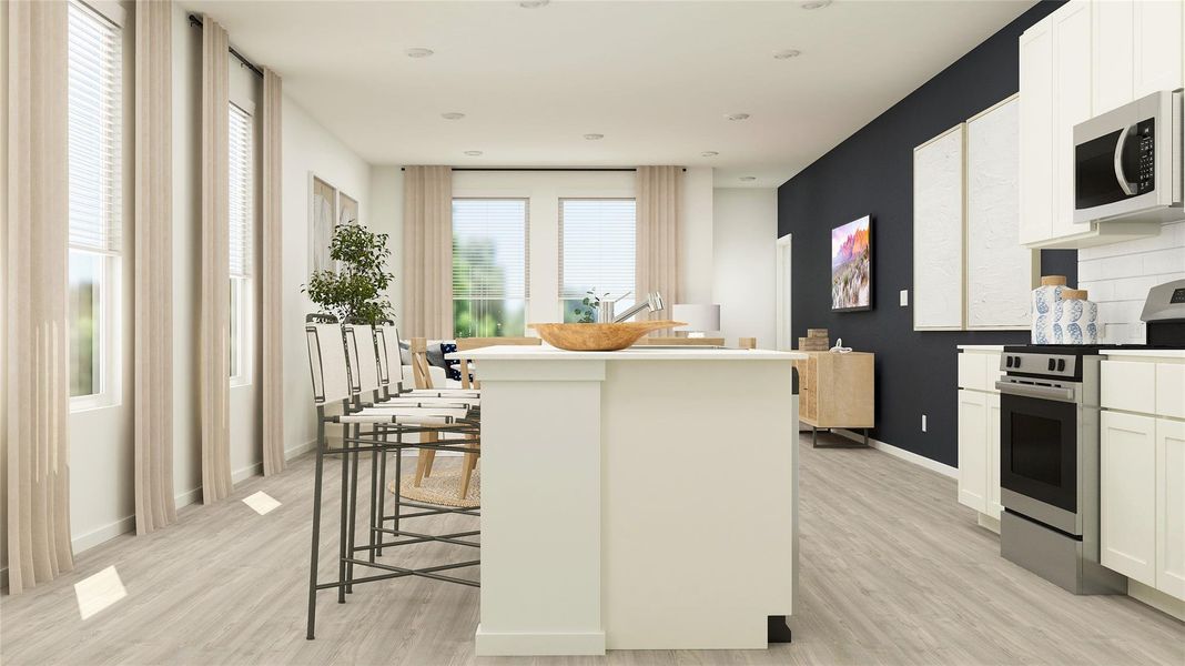 Furnished interior view inside a new home in Esperanza, Richmond (Image 4).