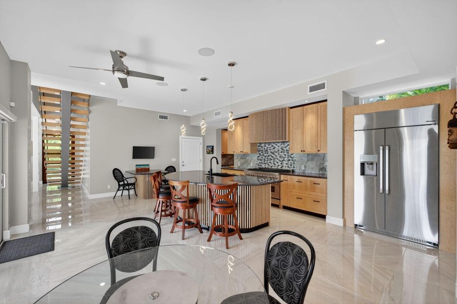 Furnished interior view inside a new home in , Fort Lauderdale (Image 57).