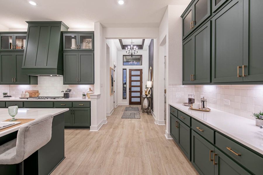 Furnished interior view inside a new home in Sweetwater, Austin (Image 29).