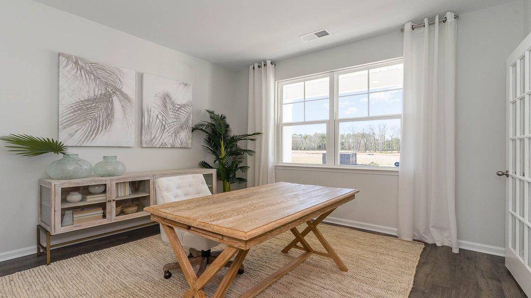 Furnished interior view inside a new home in Hunter's Branch, Hopkins (Image 3). Furnished interior view inside a new home in Hunter's Branch, Hopkins (Image 3).