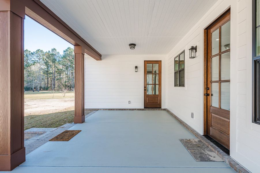 Exterior details and patio area of a home in , Walterboro (Image 2). Exterior details and patio area of a home in , Walterboro (Image 2).