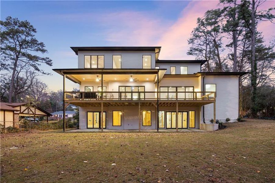 Exterior details and patio area of a home in , Sandy Springs (Image 30).